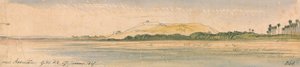 アッソウアン付近 作： Edward Lear